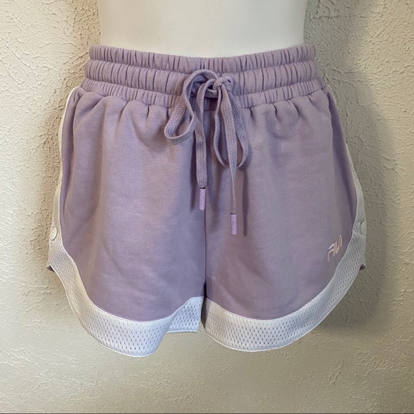 fila shorts purple